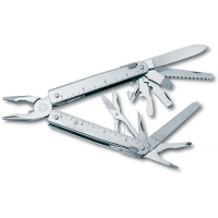 Купить Мультитул VICTORINOX SwissTool X, 115 мм, 26 функций, в кожаным чехле арт. 3.0327.L