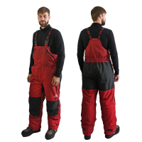 Купить Костюм зимний Alaskan APACHE т.сер./бордовый 3XL (куртка+полукомбинезон) арт. ASANBXXXL