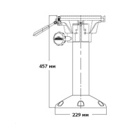 Купить Стойка COLUMBIA под сиденье (упаковка из 2 шт.) арт. 1240729_pkg_2