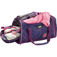 Купить Сумка спортивная Coocazoo SporterPorter Laserbeam, фиолетовая арт. 183892