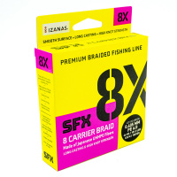 Купить Леска плетеная SFX 8X зеленая 135 м 0.405 мм 46 кг PE 6 арт. SFX8B405GR150Y