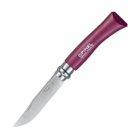 Купить Нож Opinel №7, нержавеющая сталь, фиолетовый, блистер, 001609 арт. 001609