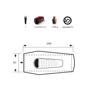 Купить Палатка Trimm  SOLO, 50931 арт. 50931