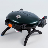 Купить Газовый гриль O-GRILL 500MТ bicolor black-green + адаптер А арт. 500MT_GREEN