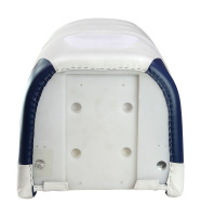 Купить Кресло с болстером Ocean Flip Up, обивка белый/синий винил арт. 13127-MR