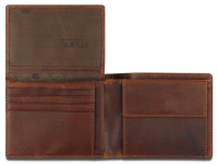 Купить Бумажник Mano Don Leon, натуральная кожа в коричневом цвете, 12х9,5 см арт. M191920341