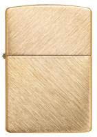 Купить Зажигалка ZIPPO Classic с покрытием Herringbone Sweep Brass, латунь/сталь, золотистая, 38x13x57 мм арт. 29830