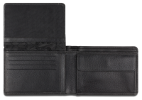 Купить Бумажник Mano Don Montez, натуральная кожа в черном цвете, 12,8х9 см арт. M191925201