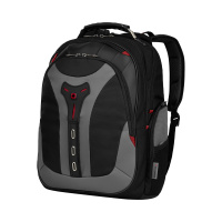 Купить Рюкзак WENGER 17", черный/серый, полиэстер, 37 x 24 x 48 см, 25 л арт. 600639