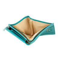 Купить Кошелёк Cross Kelly Wall Turquish, кожа наппа, гладкая, тёмно-бирюзовый, 11,2 x 9,4 x 2 см арт. AC928083_1-28