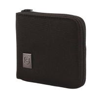 Купить Бумажник Victorinox Tri-Fold Wallet, на молнии, чёрный, 11x1x10 см арт. 31172601