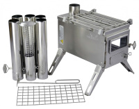 Купить Походная печь для палатки Nomad 1G 910207 Камин - 1 окно Medium, Winnerwell арт. 910207