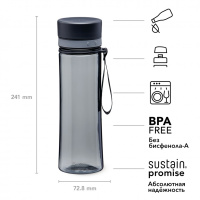 Купить Aveo Бутылка для воды 0,6L Серая (10-01102-110) арт. 10-01102-110