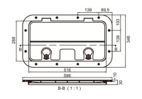 Купить Люк смотровой 600 х 350 мм арт. C13711