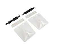 Купить Комплект транцевых плит Nauticus серии SX; цвет белый; размер 9.5"х10" арт. SXW9510-80BL