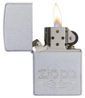 Купить Зажигалка ZIPPO Classic с покрытием Satin Chrome™, латунь/сталь, серебристая, матовая, 38x13x57 мм арт. 24335