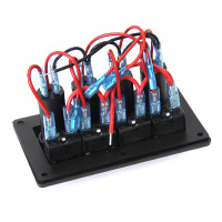 Купить Панель сенсорных переключателей 4 *вкл-выкл и автоматическим выключателем NEKEKE арт. AS01