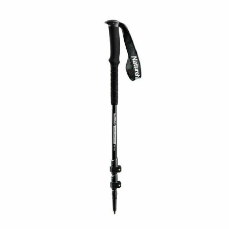 Купить Палка треккинговая Naturehike ST03 7075 AL NH17D017-D с 3 узлами серый, 6927595720493 арт. 6927595720493