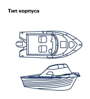 Купить Тент транспортировочный для лодок длиной 5;0-5;3 м типа Cabin Cruiser арт. MA20110