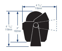Купить Компас Ritchie Angler; серый корпус синий циферблат; на кронштейне арт. RA91