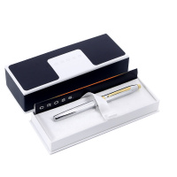 Купить Ручка-роллер Selectip Cross Century II. Цвет - серебристый с золотистой отделкой. арт. 3304