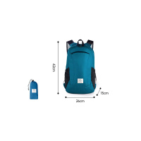 Купить Рюкзак компактный Naturehike 18L NH17A012-B Ultra-Light синий арт. 6927595726181
