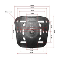Купить Крепление под эхолот или навигатор в комплекте с CFMT303 арт. CFKP106