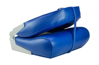 Купить Кресло мягкое складное, обивка винил, цвет синий/с (упаковка из 10 шт.) арт. 75116GB-MR_pkg_10