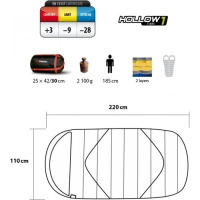 Купить Спальный мешок Trimm Extreme POLARIS II, синий, 195 R, 49457 арт. 49457