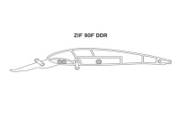 Купить Воблер LureMax ZIF   90F DDR-015 8,5 г. арт. LWZ90FDDR-015