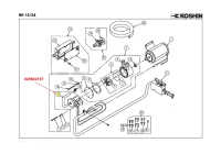 Купить Вакуумный выключатель помпы BK12/BK24 арт. 029802107
