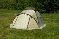 Купить Туристическая палатка автомат Comfort Solar Control, light tan / wood,  World of Maverick арт. M-LWS-064