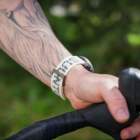 Купить Силиконовый ремешок Suunto Athletic 5 22 мм Pearl White S+M, белый арт. SS050959000