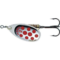 Купить Блесна вращ. Mepps AGLIA PTS, 2, SILVER/Red dots арт. C_PAR200_23