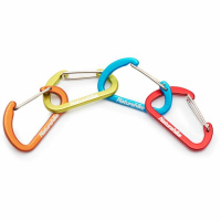 Купить Карабин Naturehike NH15A004-H  D-образный мини 4см 2 упаковки темно-красный, 6927595717332 арт. 6927595717332