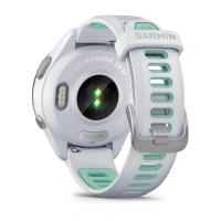 Купить GARMIN FORERUNNER 265S, Black Bezel with Whitestone Case and Whitestone/Neo Tropic Silicone Band арт. 010-02810-54
