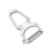 Купить Овощечистка VICTORINOX RAPID, серрейторное лезвие из нержавеющей стали, белая арт. 6.0933