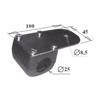 Купить Держатель антенны под трубу 25мм арт. 040526T