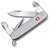 Купить Нож перочинный VICTORINOX Pioneer, 93 мм, 8 функций, алюминиевая рукоять, серебристый арт. 0.8201.26