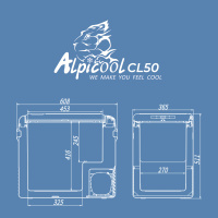 Купить Компрессорный автохолодильник Alpicool CL50 (12/24V) арт. 990143