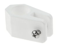 Купить Кронштейн скользящий для рамы тента 7/8" (22;2 мм); пластиковый белый арт. C0006W