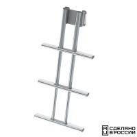 Купить Трап дайверский телескопический быстросъемный, 3 белых ступени (ширина 450мм.) арт. 040185WT