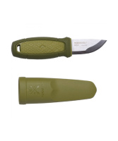 Купить Нож Morakniv Eldris, нерж. сталь, цвет зеленый, ножны, шнурок, огниво арт. 13521