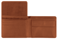 Купить Бумажник Mano Don Montez, натуральная кожа в коньячном цвете, 11х8,4 см арт. M191925002