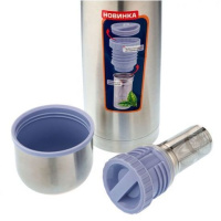 Купить Термос Biostal (1 литр) пробка с ситечком, стальной арт. NB-1000Z