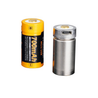 Купить Аккумулятор 16340 Fenix 700 mAh Li-ion с разъемом для USB, ARB-L16-700U арт. ARB-L16-700U