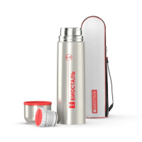 Купить Термос Biostal (0,35 литра) в чехле, стальной арт. NX-350B