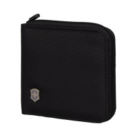 Купить Бумажник Victorinox Travel Accessories 5.0 Zip-Around Wallet с RFID защитой, чёрный, 11x1x10 см арт. 610395