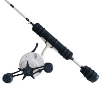 Купить Комбо набор 13 FISHING V3 FreeFall Ghost 27" Ultra Light Left Hand (Flat Tip and Evolve Reel Wraps) арт. V3IFF-27UL-TS-LH
