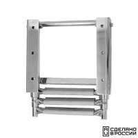 Купить Трап телескопический выдвижной, 3 серых ступени (ширина 272 мм.) арт. 040105GT